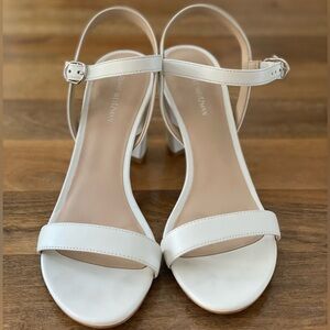 Stuart Weitzman Tibby Leather Sandals - Like New
